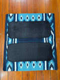 Ortho Equine Saddle Blanket - Navy & Turquoise