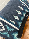 Ortho Equine Saddle Blanket - Navy & Turquoise