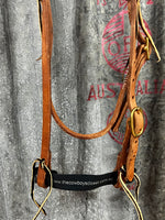 Straight Browband Headstall - Water Loop Ends (2)