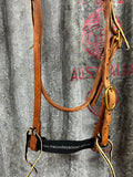 Straight Browband Headstall - Water Loop Ends (2)