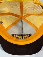 King Ropes Patch Trucker Hat - Brown/Yellow