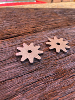Dutton Spur Rowels - Brushed 9pt.