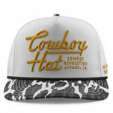 Cowboy Revolution Cap - Atakapa Flatline - Nola White