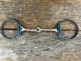 Dutton "43" D-Ring Snaffle Bit - Twisted Copper (43-43)