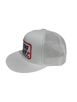 Cactus Alley Hat Co - Retro White/Red
