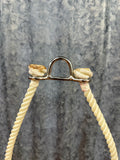 Lariat Noseband with Rawhide Covered Nosepiece