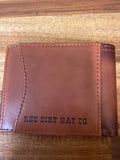 Red Dirt Hat Co Wallet - Tooled With Ivory Inlay