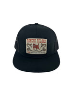 Rancho Relaxo Hat Co - 6006 Rattle Snake Black
