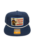 Rancho Relaxo Hat Co - 256 Checkin' Calves Navy