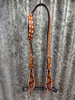 Leather One Ear Headstall (SE4132)