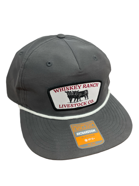 Whiskey Bent Hat Co - Stockyard Dri-Fit Grey