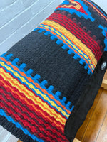 Ortho Equine Saddle Blanket - Firecracker Black & Red