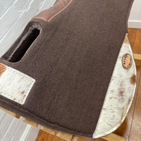 Contoured Saddle Pad - Cowhide (3)