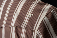 Ferrell - Pearl Snap Long Sleeve Shirt (The Atlas Brown)