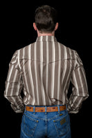 Ferrell - Pearl Snap Long Sleeve Shirt (The Atlas Green)