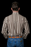 Ferrell - Pearl Snap Long Sleeve Shirt (The Atlas Green)