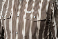 Ferrell - Pearl Snap Long Sleeve Shirt (The Atlas Green)