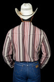 Ferrell - Pearl Snap Long Sleeve Shirt (The Harrison Brown)