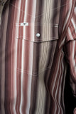 Ferrell - Pearl Snap Long Sleeve Shirt (The Harrison Brown)