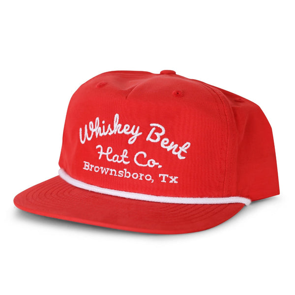 Whiskey Bent Hat Co - The Frio Cap (Red)
