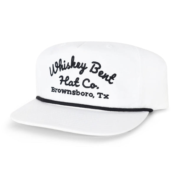 Whiskey Bent Hat Co - The Frio Cap (White)