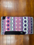 Ortho Equine Saddle Blanket - Riverland Pink & Grey