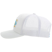 Hooey - Diamond Blue/Mustard 6 Panel Cap