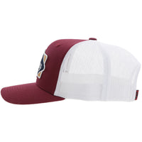 Hooey - Diamond Red/White 6 Panel Cap