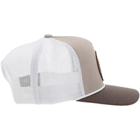 Hooey Quanah Cap - Brown/White Mesh