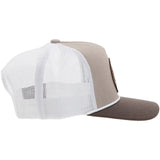 Hooey Quanah Cap - Brown/White Mesh
