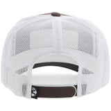 Hooey - Sudan Brown/White 5 Panel Cap