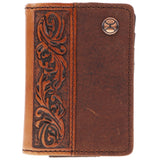 Hooey Grayson Bifold Money Clip Wallet - Tan/Brown