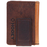 Hooey Grayson Bifold Money Clip Wallet - Tan/Brown