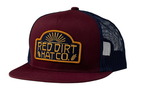 Red Dirt Hat Co - Hotel Lights Maroon/Navy