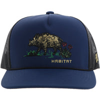 Hooey Habitat Cap - Navy/Black Mesh