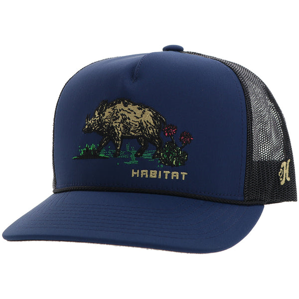 Hooey Habitat Cap - Navy/Black Mesh