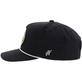 Hooey Habitat Cap - Piney Woods Rooter (Black)