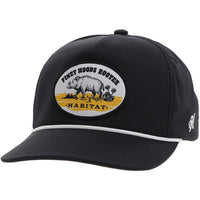 Hooey Habitat Cap - Piney Woods Rooter (Black)