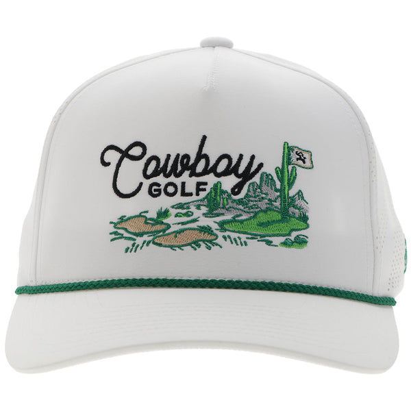 Hooey Cowboy Golf - Golf Course Landscape (White)