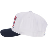 Hooey Cap - Wild Ride (White/Navy/Red)
