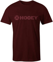 Hooey Lock-Up Tee - Cranberry