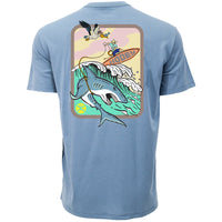 Hooey Cowboy Surf Tee - Dark Denim