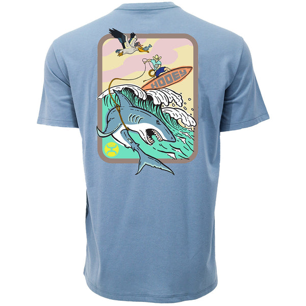 Hooey Cowboy Surf Tee - Dark Denim