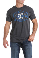 Cinch Mens Tee - Classic Logo Black Heather (MTT1690374)