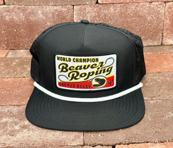 Cactus Alley Hat Co - Beaver Roping Lazer Black