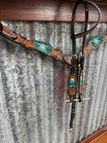 Arizona Tack Set - Carved and Beaded