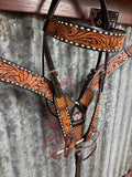 Lila Tack Set - White Buckstitch