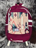 Hooey Rockstar Backpack Cream Aztec