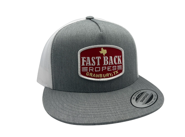Red Dirt Hat Co - Fast Back Team Roper Grey