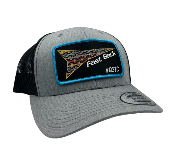 Red Dirt Hat Co - Fast Back Aztec Heather Grey